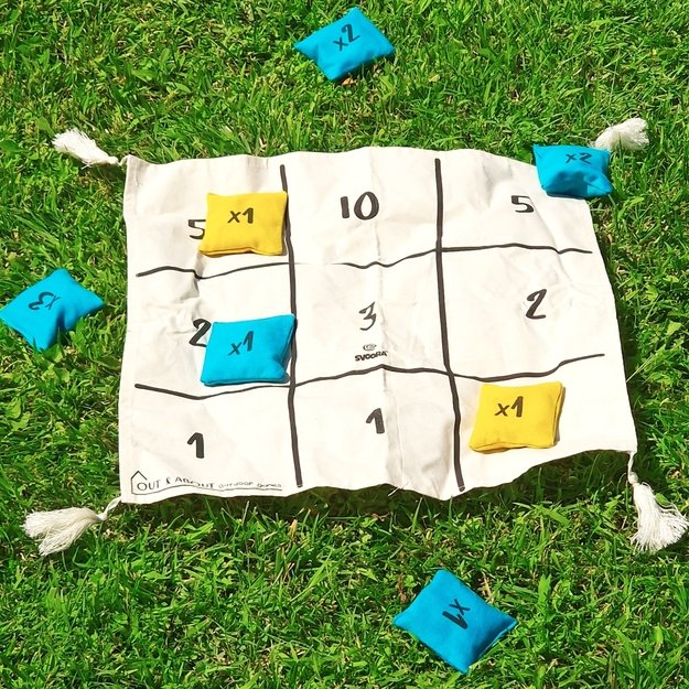 Svoora maišelių mėtymo žaidimas Corn Hole 7