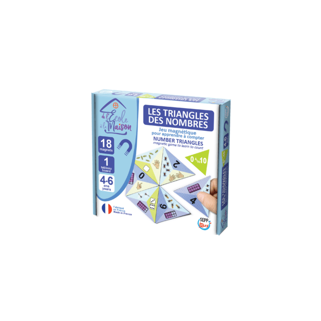 SEPP Magnetinis loginis žaidimas Skaičių trikampiai 1