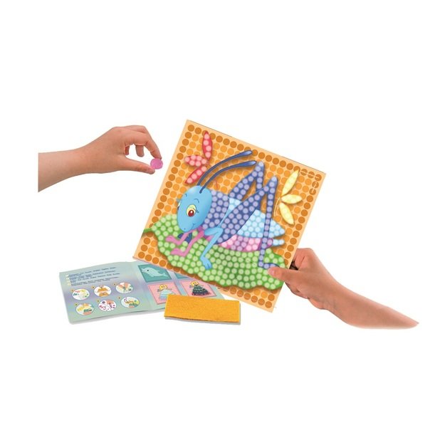 PlayMais žaidimas mozaika 2300, Vabzdžiai 1