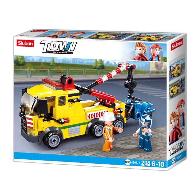 Sluban konstruktorius, Mobilus kranas, 205 det.