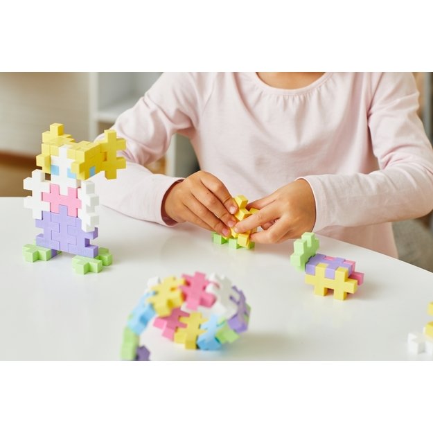 Plus Plus konstruktorius, DIDELĖS PASTELINIS MIKSAS, 50 1