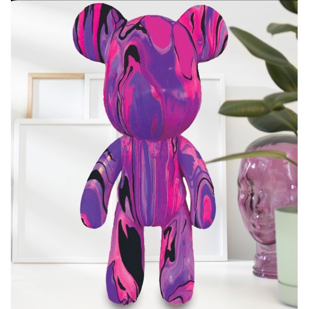 Splat Planet kūrybinis rinkinys Marble Bear, rožinis 8