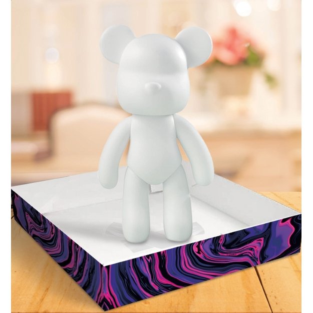 Splat Planet kūrybinis rinkinys Marble Bear, rožinis 5
