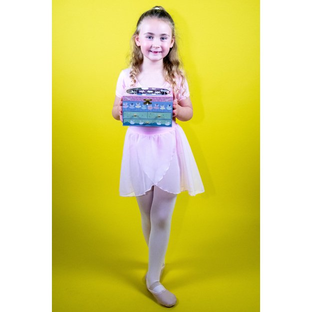 Muzikinė papuošalų dėžutė su pastalčiukais, Užburtoji 1