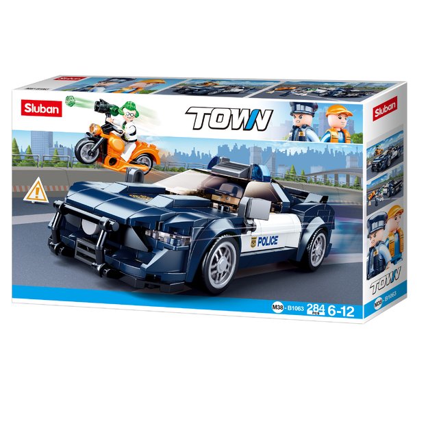 Sluban konstruktorius, Policijos automobilis, 284 det.