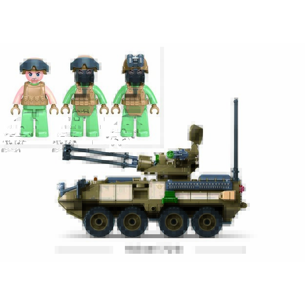 Sluban konstruktorius, Karinis šarvuotis Stryker ADS, 320 det. 2