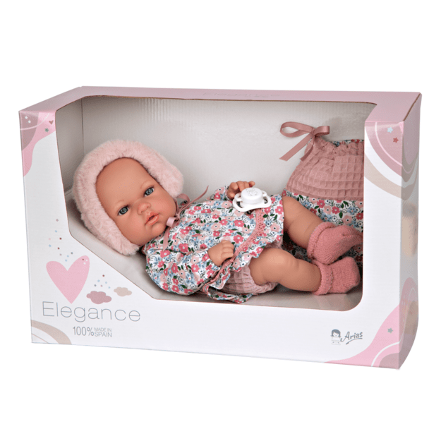 Arias kūdikėlis su rožine kepuryte, 30 cm 2