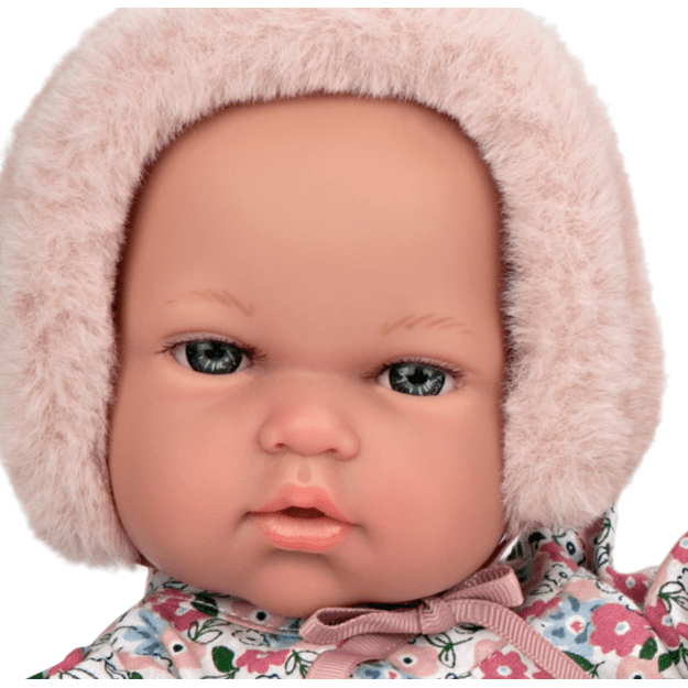 Arias kūdikėlis su rožine kepuryte, 30 cm 3