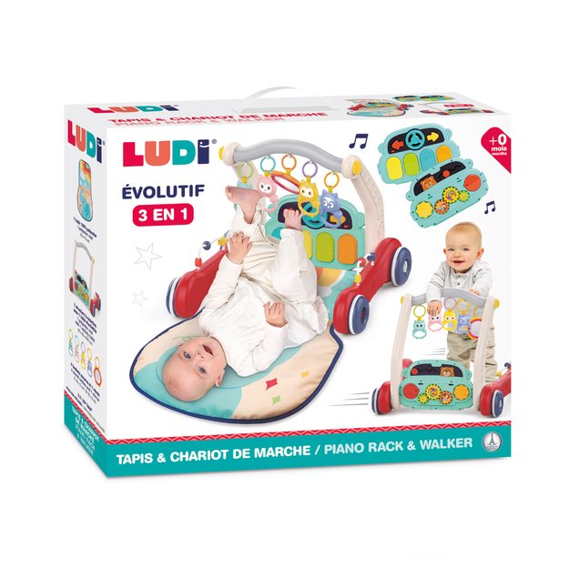 LUDI multifunkcinis kilimėlis-pianinas-vaikštynė, Liūtas 2