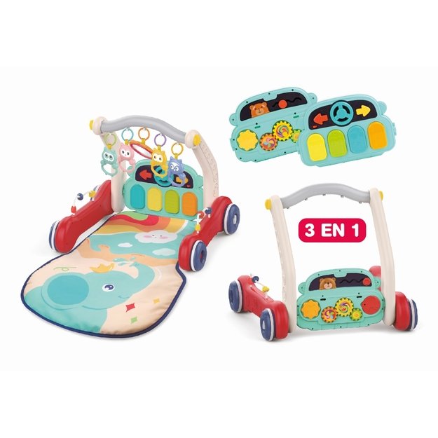 LUDI multifunkcinis kilimėlis-pianinas-vaikštynė, Liūtas 3