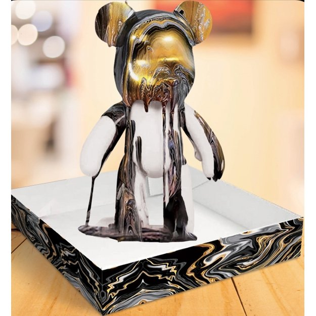 Splat Planet kūrybinis rinkinys Marble Bear, metalika 6