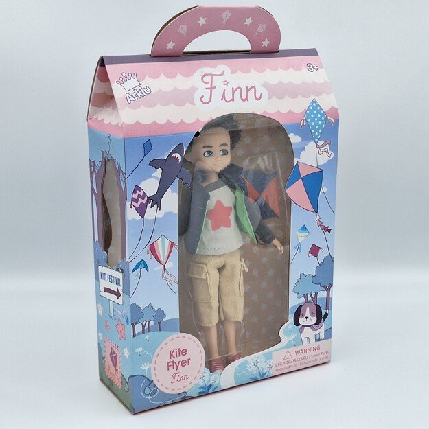 Lottie lėlė - Aitvarų gaudytojas berniukas Finas 4