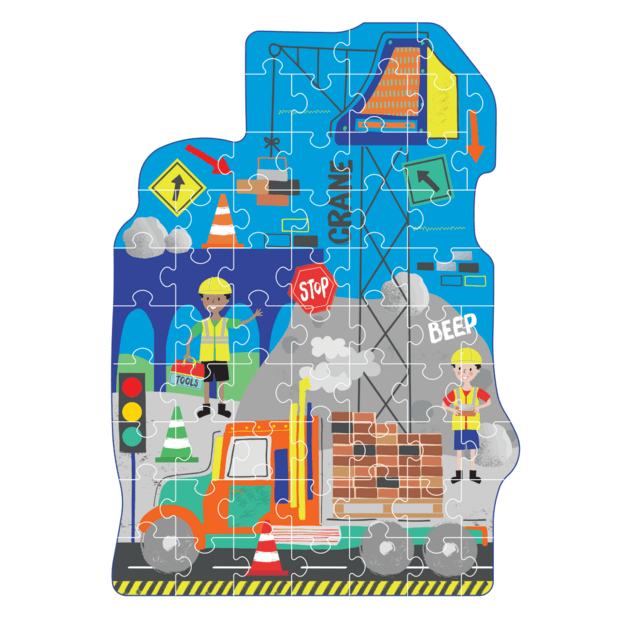 Dėlionė, Statybos, 60 det. 2