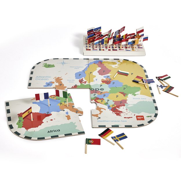  APLI edukacinė dėlionė Europos vėliavos  1