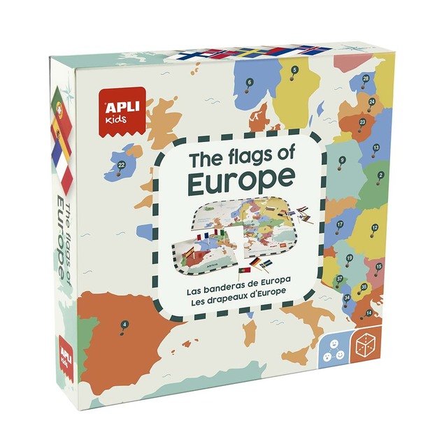  APLI edukacinė dėlionė Europos vėliavos 
