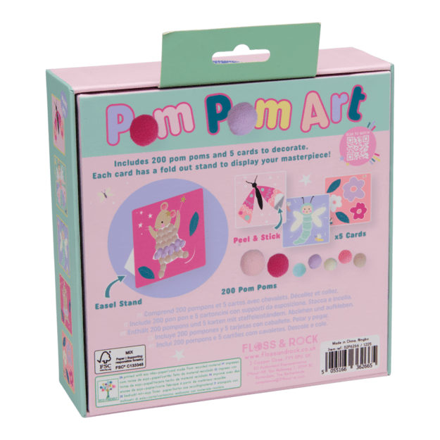 Kūrybinis rinkinys su pomponais, Užburtoji 3