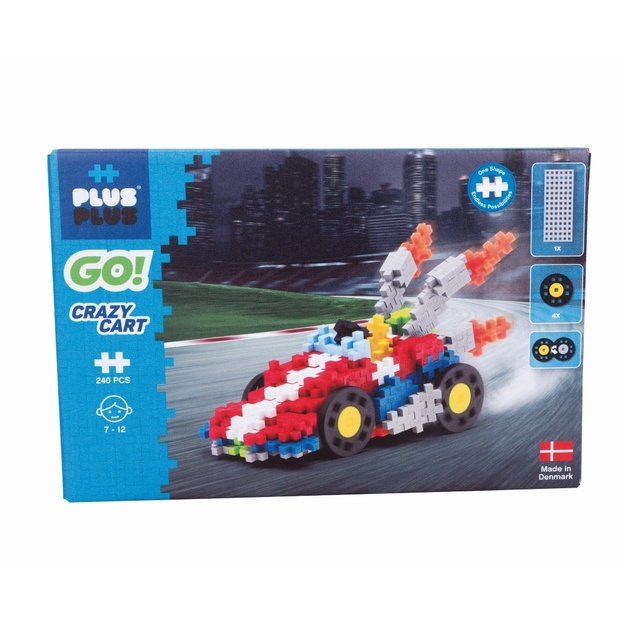 Plus Plus konstruktorius, Kartingai, 240 det.