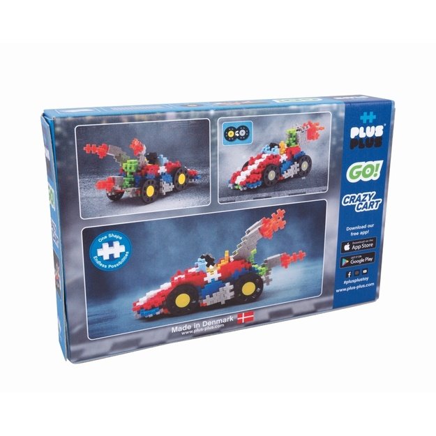 Plus Plus konstruktorius, Kartingai, 240 det.