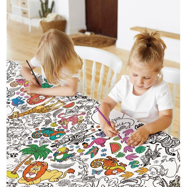 Splat Planet spalvinimo staltiesės, Safari 2 vnt. 5