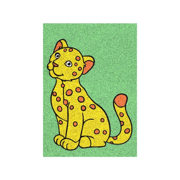 Red Castle kūrybinis smėlio rinkinys, Tigras ir Traktorius 2