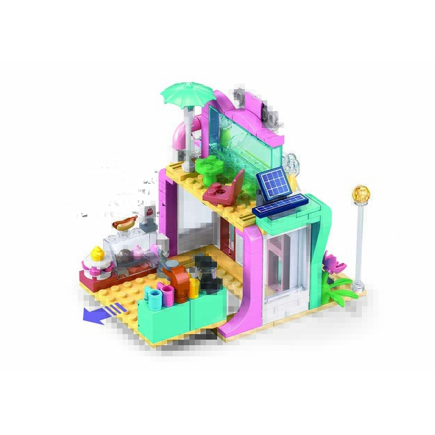 Sluban konstruktorius, Kavinukė ir ledainė, 241 det. 1