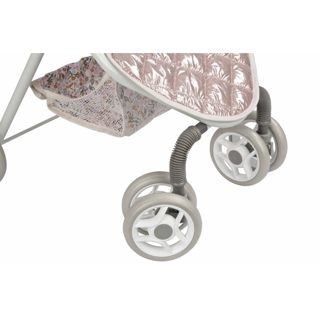 Arias lėlės kūdikio sportinis vežimėlis, blizgantis, 62 cm 1