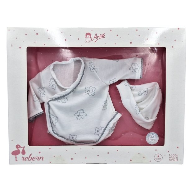 Arias lėlės kūdikio rūbeliai, 40 cm