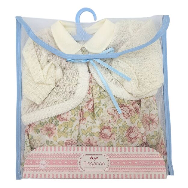 Arias lėlės kūdikio rūbeliai, 50 cm