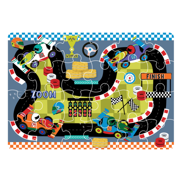 Mini dėlionė, Mašinos, 24 det. 2