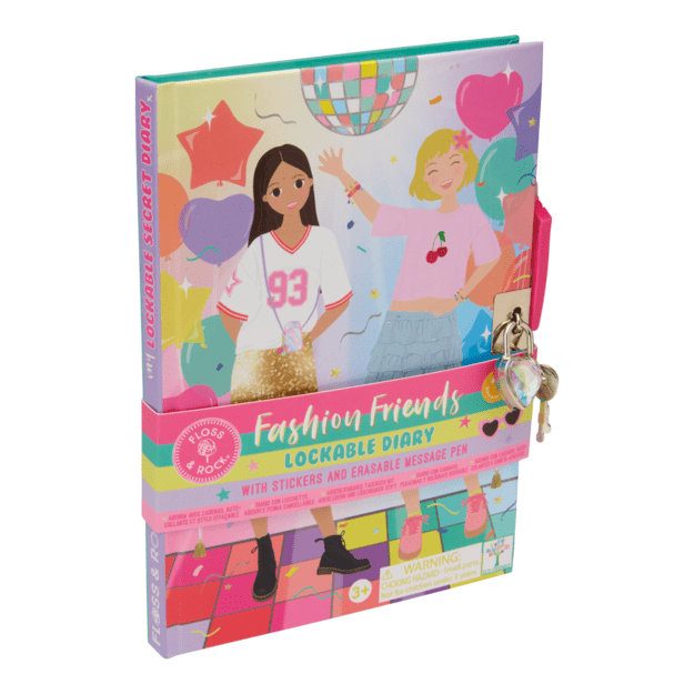 Užrakinamas dienoraštis su ištrinamu rašikliu, Stilingos draugės gimtadienyje