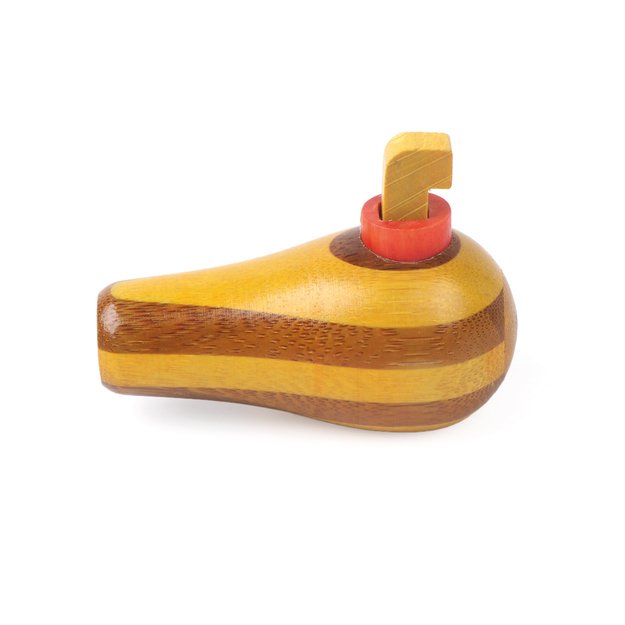 Svoora švilpukas paukštelis, geltonos spalvos 2