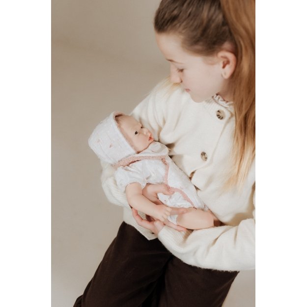 Arias silikoninė Reborn lėlė kūdikėlis, mergaitė 40 cm 6