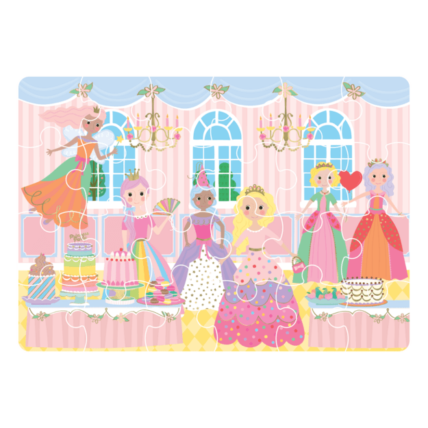 Mini dėlionė, Princesės, 24 det. 2