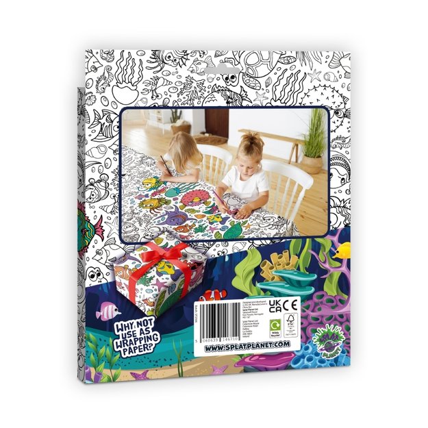 Splat Planet spalvinimo staltiesės, Jūra 2 vnt. 1