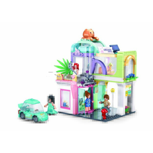 Sluban konstruktorius, Crown viešbutis, 435 det. 1