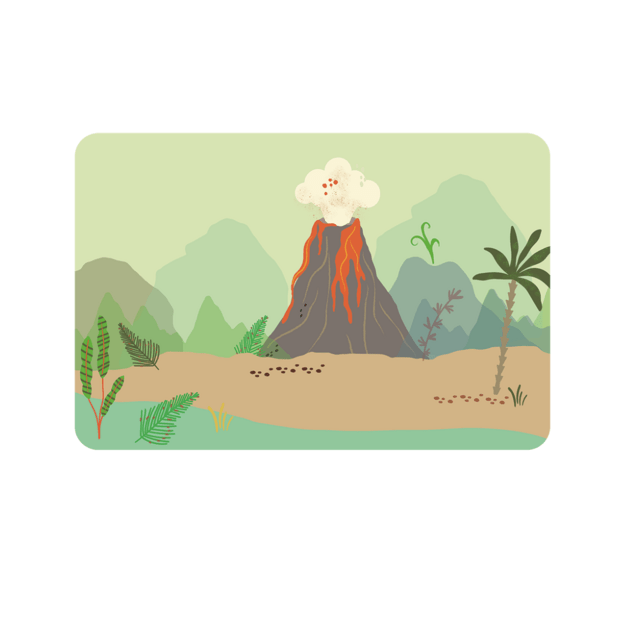 Magnetinis žaidimas ir piešimo rinkinys, Dinozaurai 3