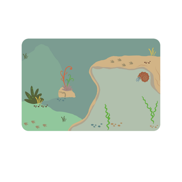 Magnetinis žaidimas ir piešimo rinkinys, Dinozaurai 2