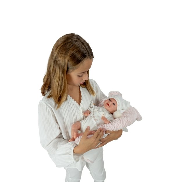 Arias Reborn lėlė kūdikėlis su miego pagalve, 35 cm 9