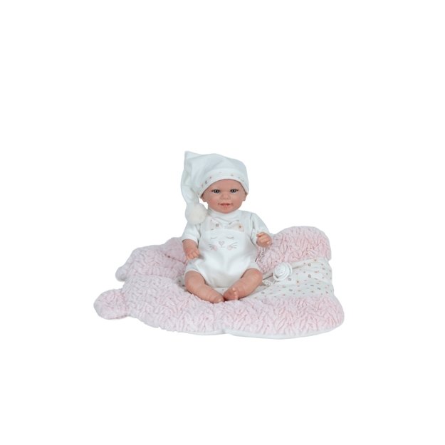 Arias Reborn lėlė kūdikėlis su miego pagalve, 35 cm 4