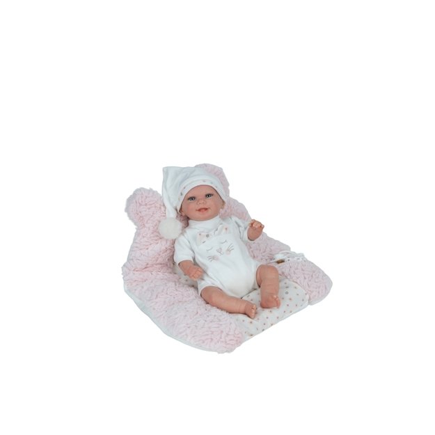 Arias Reborn lėlė kūdikėlis su miego pagalve, 35 cm 3