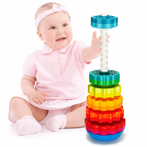 Besisukanti piramidė SpinAgain 2