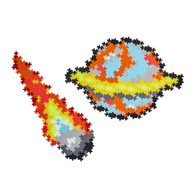 Plus Plus dėlionė pagal skaičius KOSMOSAS, 500 det. 2