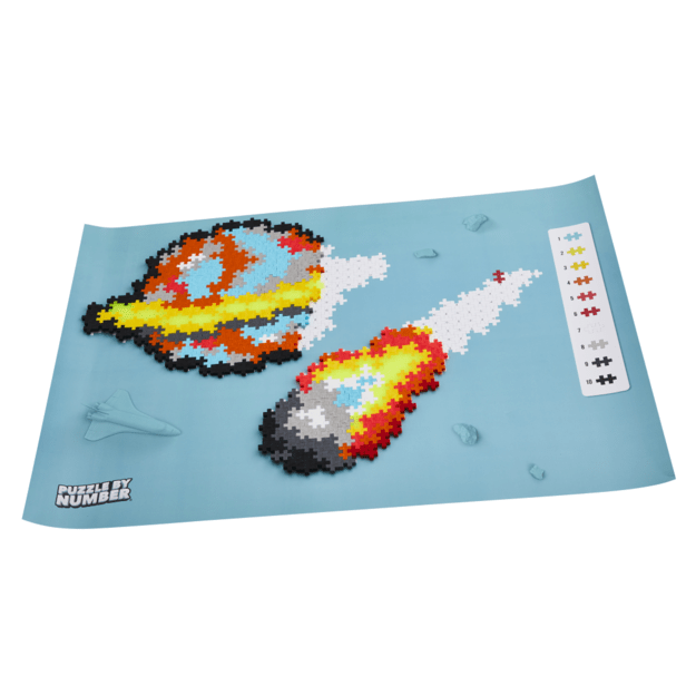 Plus Plus dėlionė pagal skaičius KOSMOSAS, 500 det. 1