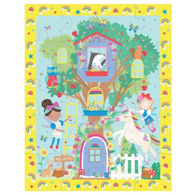 Magnetinė scena 4 in 1, Vaivorykštės fėja 3