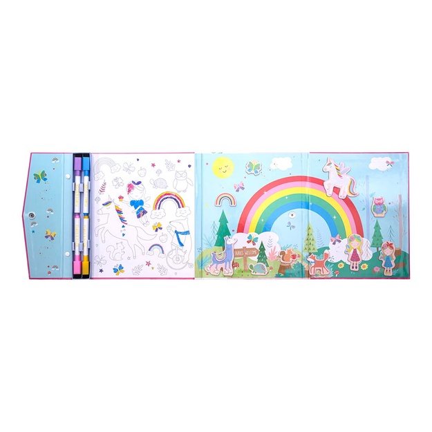 Magnetinė scena 4 in 1, Vaivorykštės fėja