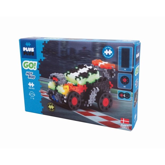 Plus Plus konstruktorius, Lenktynės, 240 det. 1