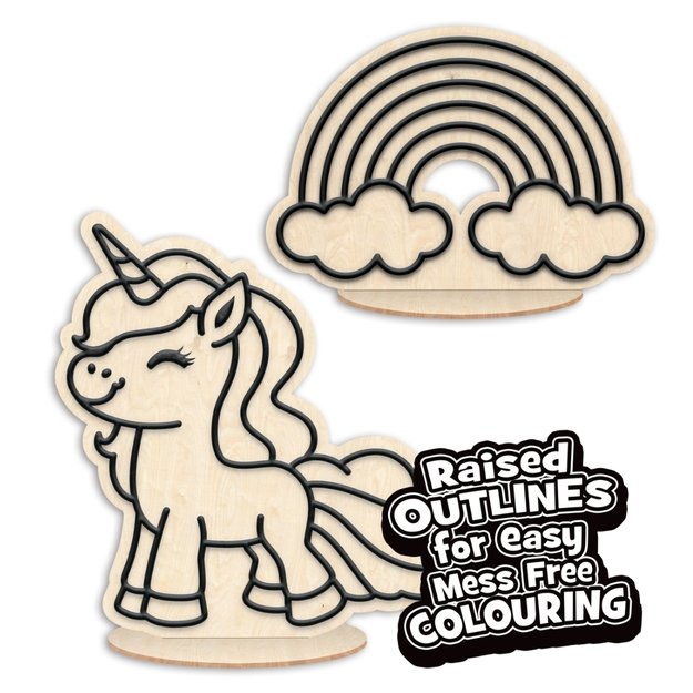 Splat Planet kūrybinis modelino rinkinys su mediniais Vienaragiais 3