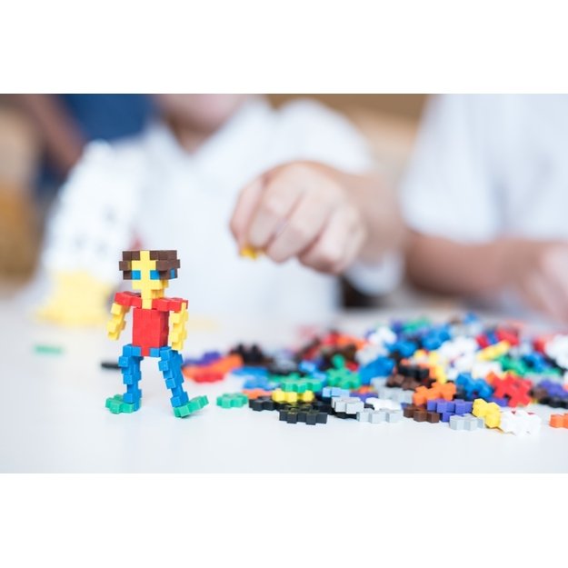 Plus Plus 1 METRAS, bazinių spalvų, 520 det. 3