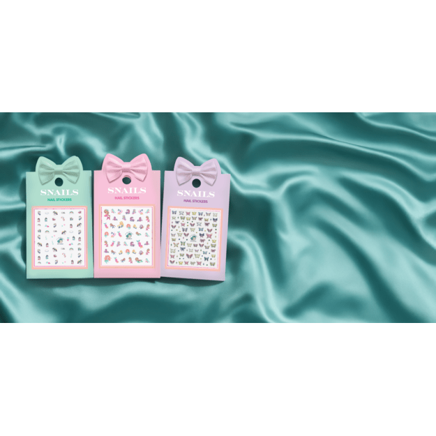 Snails nagų lipdukai, Vienaragių karalienė 1