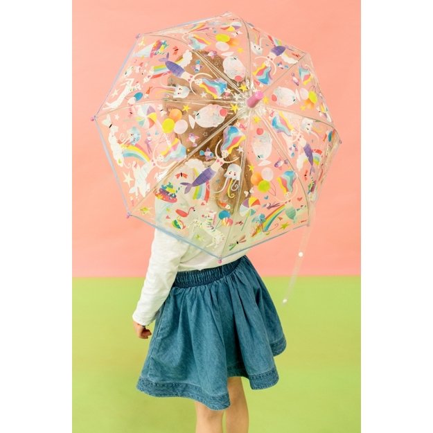 Magiškas skėtis, Fantazija, skaidrus 4